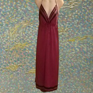 Old Navy Soft Like Silk Pink Satin Dress Size Large